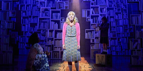 318493 Matilda the Musical production photos September 2021 Imogen Cole as Matilda 2021 nugcid
