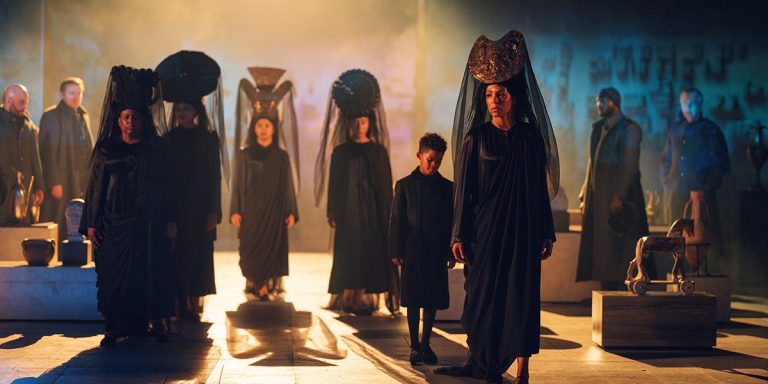 Es Devlin for Set Design Coriolanus