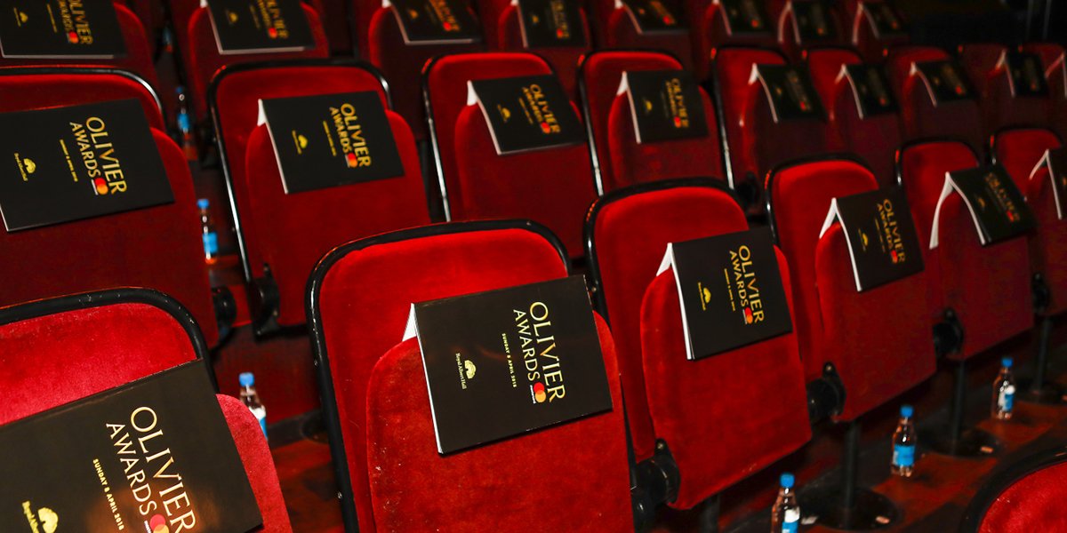 Olivier Awards 2018 seats (Photo: Pamela Raith)