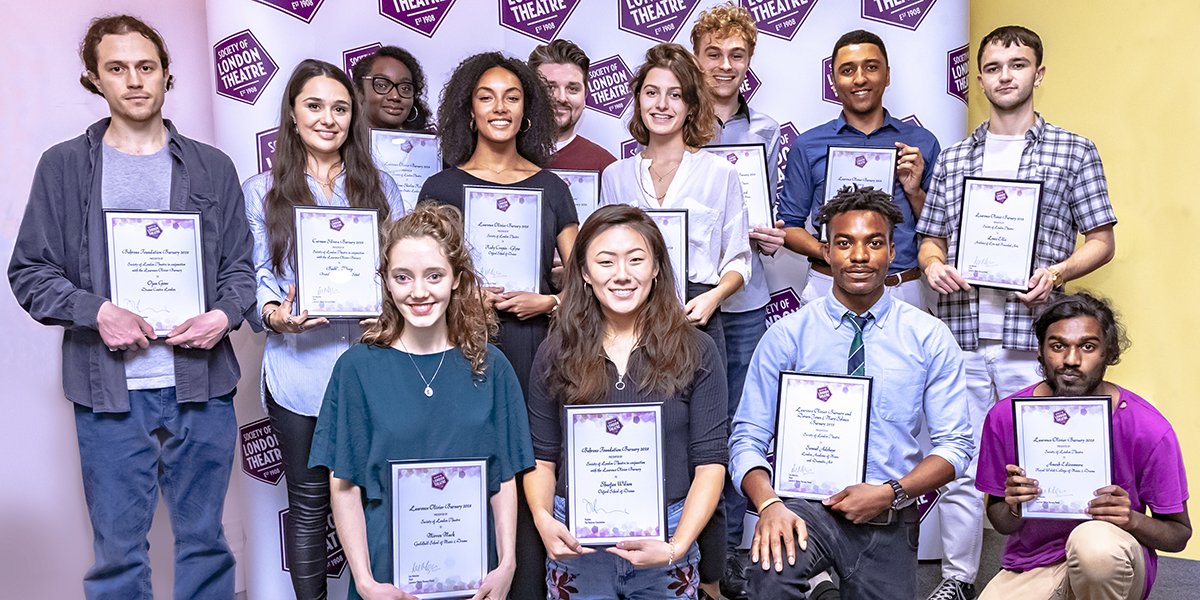 Society of London Theatre announces Laurence Olivier Bursaries 2018