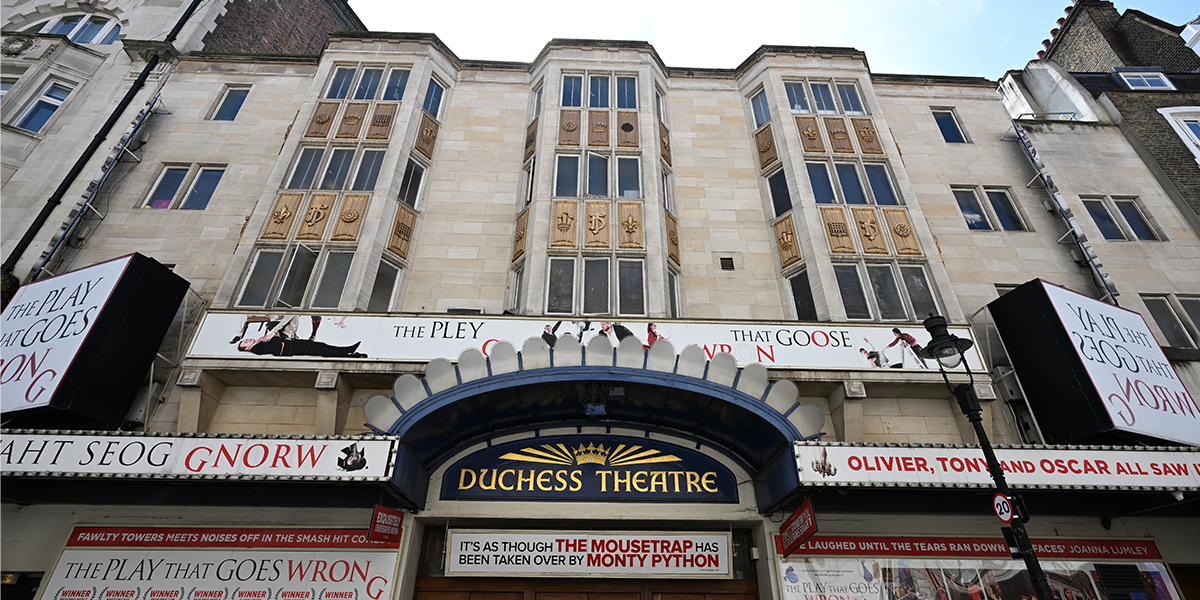 Duchess Theatre, London. Photo by Kate Green.